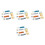 4 Set Alfabeto In Legno Con Per Bambini 4