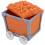 Plastic Treasure Chest Toy For Kids Multi-Functional Mining Cart Set 10