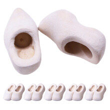 24 Mini Ciabatte In Legno Non Finite Per Casa Delle