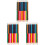 36 Pcs Multicolor Double-Ended Rainbow Drawing Pencils 4