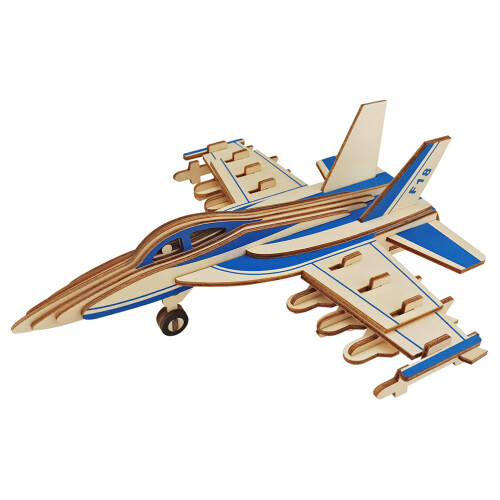 Puzzle 3D In Legno F18 Per Bambini