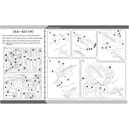 Puzzle 3D In Legno F18 Per Bambini 1