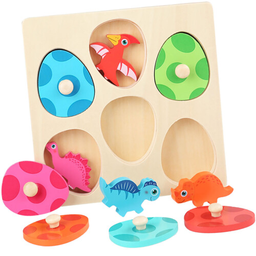 2Pcs Dinosaur Egg Puzzle Toy Multi-Layer 3D Dinosaur Puzzle For Kids