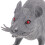 3 Realistici Ratti Scherzo Per Decorazione Halloween 9