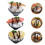 3 Miniatura Sushi Decorazione 10