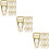 30 Pcs Adjustable Sock Clamps Garter Strap Buckle Clips 11