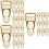 30 Pcs Adjustable Sock Clamps Garter Strap Buckle Clips 9