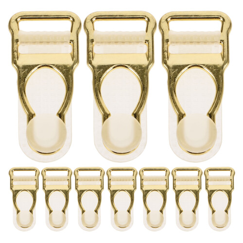 30 Pcs Adjustable Sock Clamps Garter Strap Buckle Clips 1