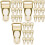30 Pcs Adjustable Sock Clamps Garter Strap Buckle Clips 5