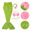 3 Set Costume Per Bambina In Uncinetto Handmade 11