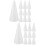 20 Pcs Foam Cones Craft Ornaments Diy Material 7