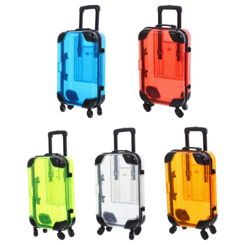 10 Mini Valigia Da Viaggio 6,6X3,3X2 Con Ruote Per Bambini 1