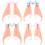 4 Orecchie Elfiche Da Cosplay Decorative 6