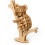 Puzzle 3D in Legno Per Bambini Forma Koala 4