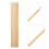 50 Pcs Round Wood Craft Sticks For Shadow With Opening Hook 11