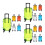 15 Mini Valigia Da Viaggio 6,6"X3,3"X2" Con Ruote Per Bambini 5