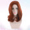 Medium Long Parrucche Per Cosplay Marrone Per 4