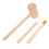 Set Giocattoli Per Bambini Con Martello E Spazzola In Legno 8