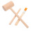 Set Giocattoli Per Bambini Con Martello E Spazzola In Legno 9