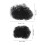 4 Afro Riccio Chignon Sintetica Bambini Nera Clip 3