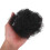 4 Afro Riccio Chignon Sintetica Bambini Nera Clip 4
