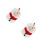 2 Set Natalizie Cappello Neve Sciarpa 9