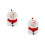 2 Set Natalizie Cappello Neve Sciarpa 10