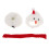 2 Set Natalizie Cappello Neve Sciarpa 2