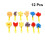 12 Pezzi Set Pennello Per Pittura Bambini Dell'Infanzia 3