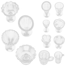 4 Set Mini Kopje IJscoupe Model Fotoprop Diy-prop