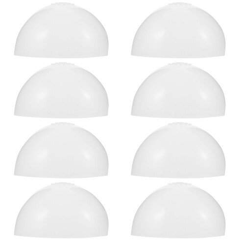 8 Pezzi Cappuccio In Silicone Antiscivolo Per Parrucche 22-24 Cm