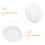 8 Pezzi Cappuccio In Silicone Antiscivolo Per Parrucche 22-24 Cm 8