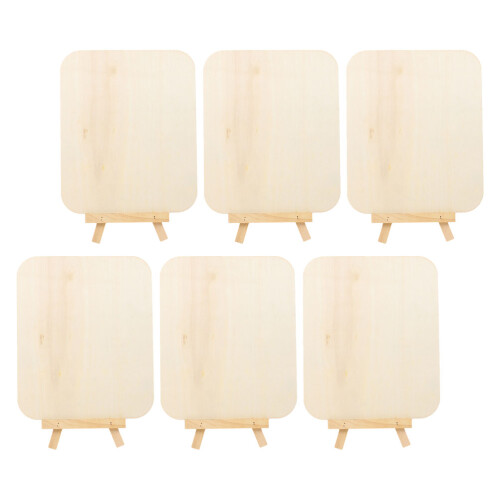 6 Pezzi Tavole Da In Legno Per Bambini Con