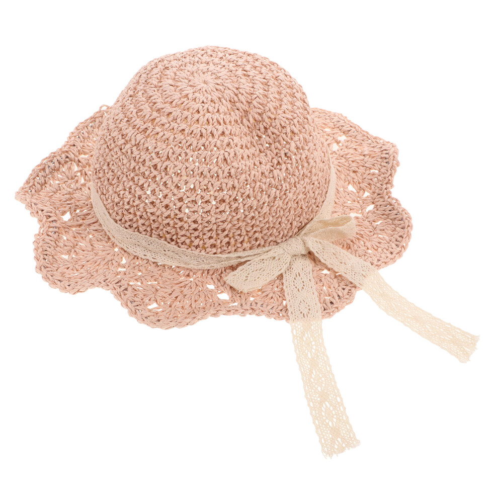 Touwtje Hoed Peuters Met Rietkleurige Vlecht En Uv-Bescherming-image