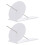 2Pcs Equatorial Sundial Clock Plastic Educational Teaching Aid 1