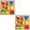 2 Set Inserimenti Legno Geometriche Educativo 6