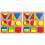 2 Set Inserimenti Legno Geometriche Educativo 2