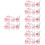 8 Set A Forma Per 8