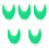 5 Pezzi Decorativa Per San Patrizio Costume Accessorio 5