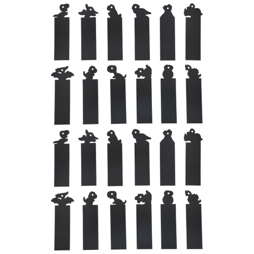 Kit Para Rascunho 24Pcs Com Marcadores De Animais