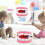 Conjunto De Brinquedo Educativo -Escolar Com Dentes E Órgão De Pelúcia 3