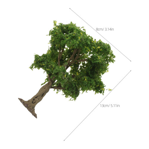 Miniature Trees Para Artesanato DIY - De Plástico Para 2