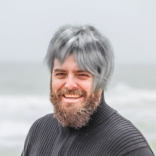 Peruca De Vovô Com Para Cosplay Disfarce 2