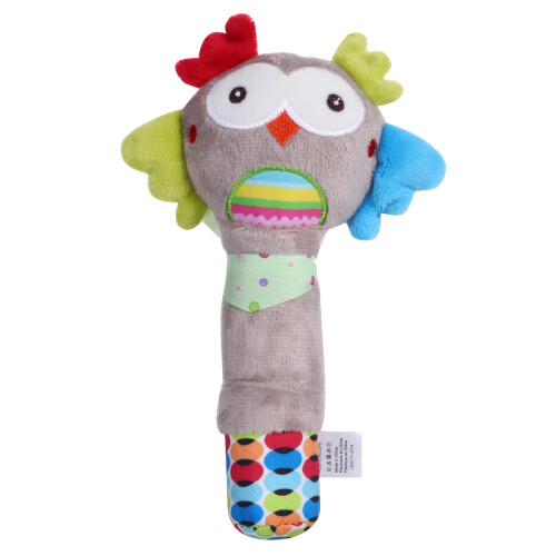 1 Brinquedo De Pelúcia Com Alça E Chocalho Para Recém-Nascido 1