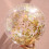 Bola De Brinquedo Transparente Com Glitter E Inclusa 10