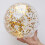 Bola De Brinquedo Transparente Com Glitter E Inclusa 5