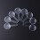 12 Stuks 5X Plastic Mini Vergrootglas Handbediend Voor Kinderen 7