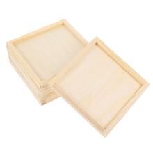 16 Unfertige Holz Bilderrahmen Kinder Diy Leere Ton Foto