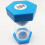 Timer De Ampulheta 20 Azul Hexagonal Brinquedo Infantil 9