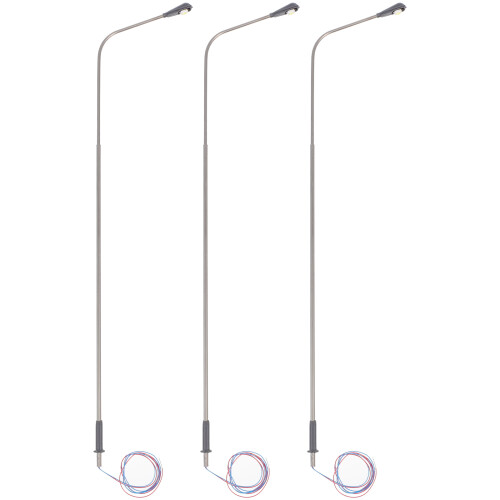 3Pcs Led Luminária Rua Simulada Micro Paisagem Decoração 1